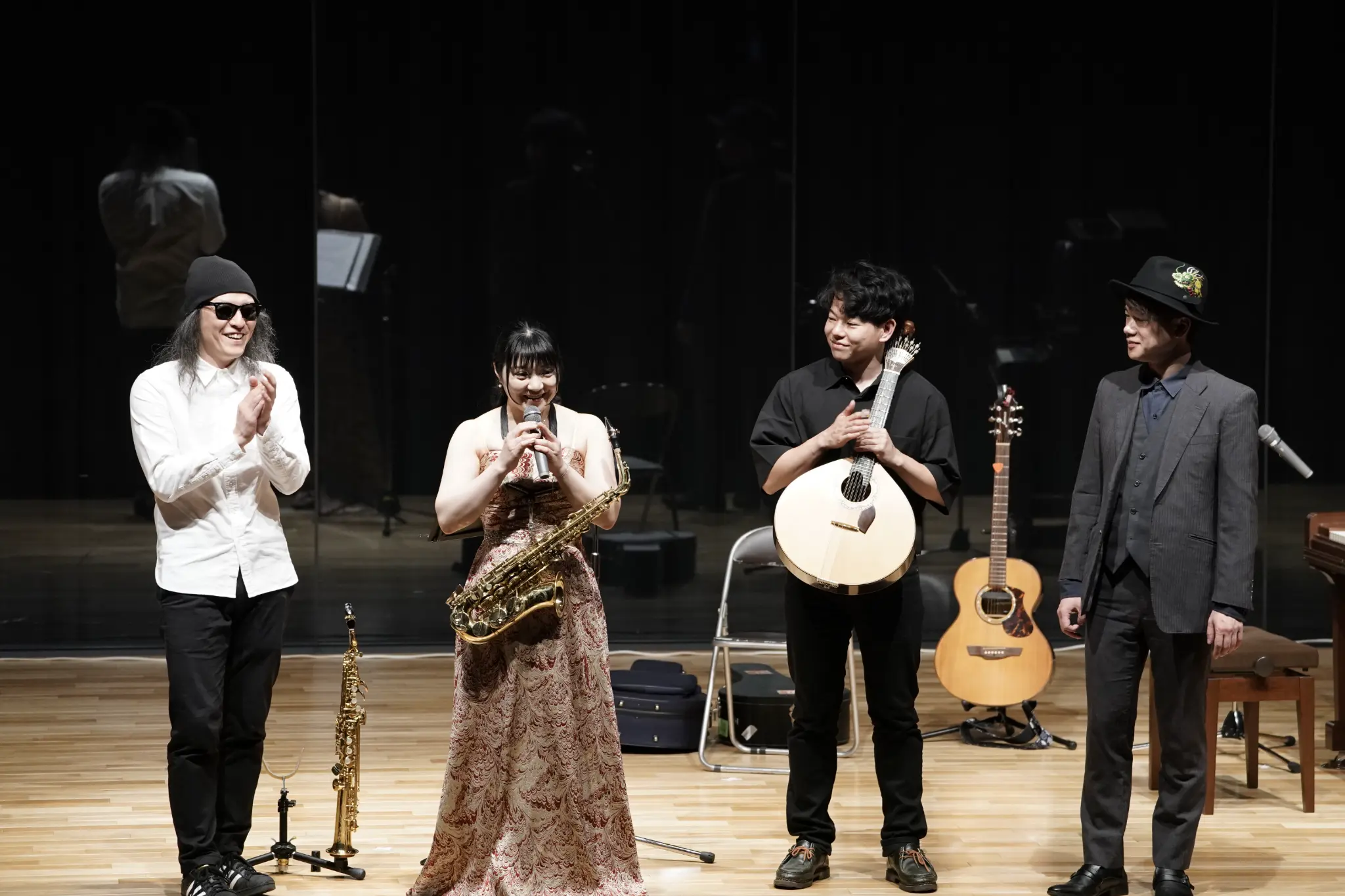 演奏後のカーテンコール